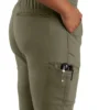 Damen-Latzhose «Force» in lockerer Passform aus Ripstop – Arbeitslatzhose für Damen