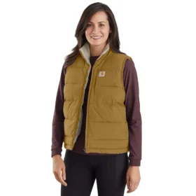 Damen-Pufferweste «Montana», isoliert, wendbar, wasserabweisend – Rain Defender-Weste