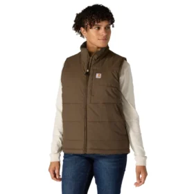 Damen-Pufferweste «Montana», isoliert, wendbar, wasserabweisend – Rain Defender-Weste