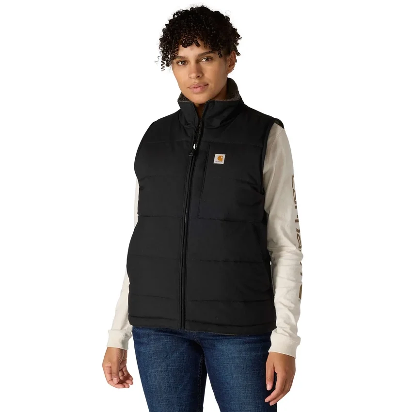 Damen-Pufferweste «Montana», isoliert, wendbar, wasserabweisend – Rain Defender-Weste