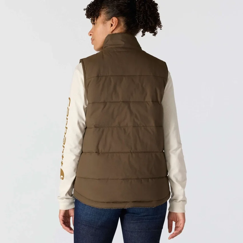 Damen-Pufferweste «Montana», isoliert, wendbar, wasserabweisend – Rain Defender-Weste