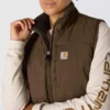 Damen-Pufferweste «Montana», isoliert, wendbar, wasserabweisend – Rain Defender-Weste