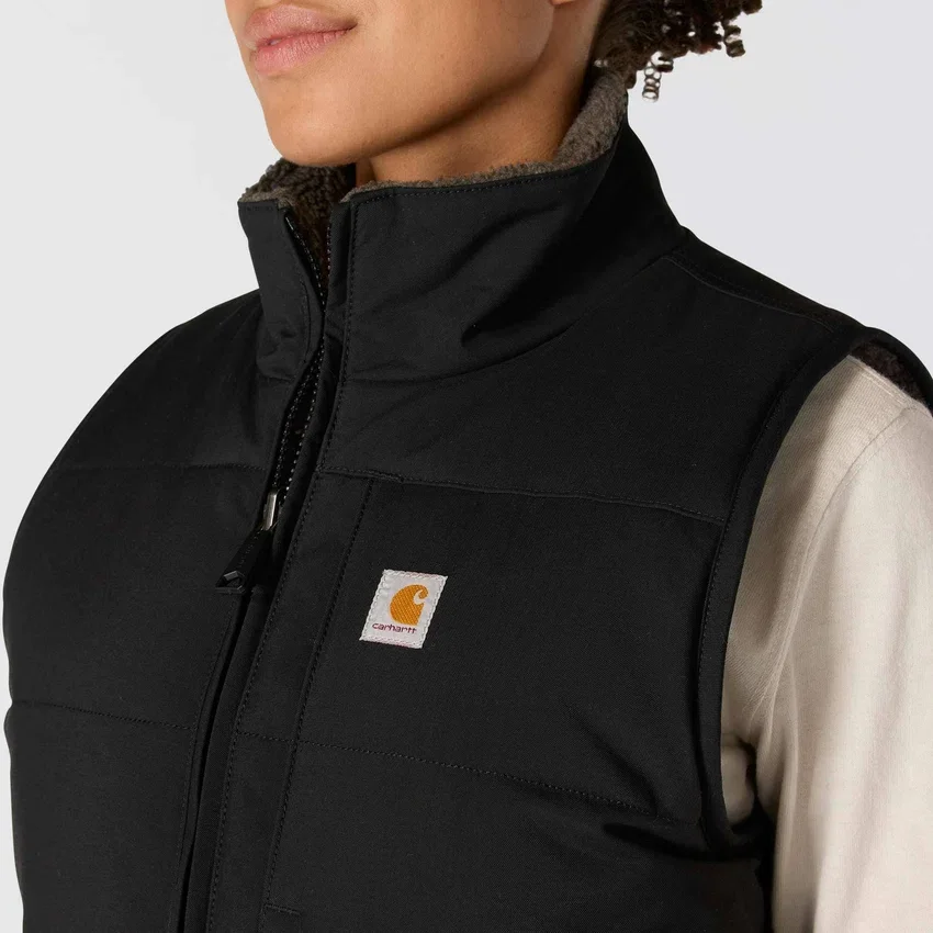 Damen-Pufferweste «Montana», isoliert, wendbar, wasserabweisend – Rain Defender-Weste
