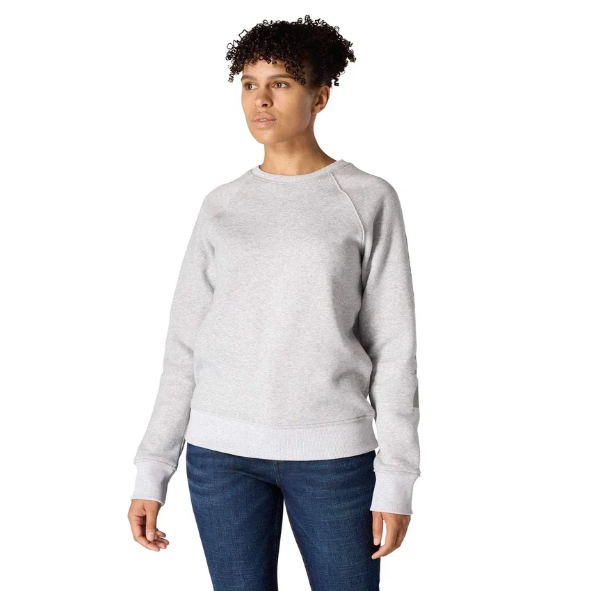 Damen-Sweatshirts mit Rundhalsausschnitt, lockerem Schnitt und Grafikprint, mittelschwer