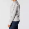 Damen-Sweatshirts mit Rundhalsausschnitt, lockerem Schnitt und Grafikprint, mittelschwer