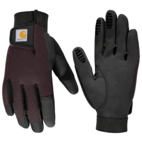Damenhandschuhe aus Kunstleder mit hoher Fingerfertigkeit, berührungsempfindlich und sicherem Manschettenverschluss