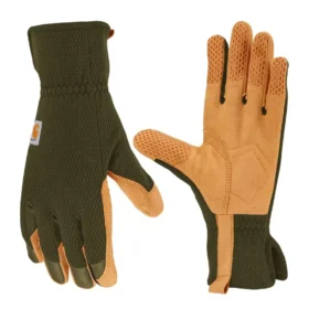Damenhandschuhe mit hoher Fingerfertigkeit, gepolsterter Handfläche, Touch-Funktion und langem Stulpenrand