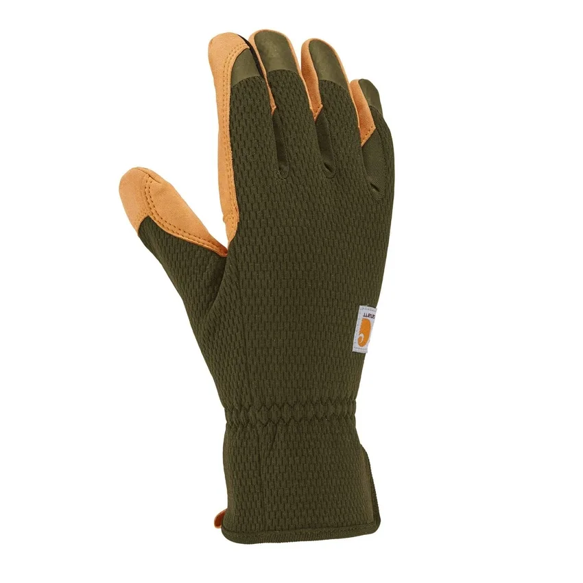 Damenhandschuhe mit hoher Fingerfertigkeit, gepolsterter Handfläche, Touch-Funktion und langem Stulpenrand