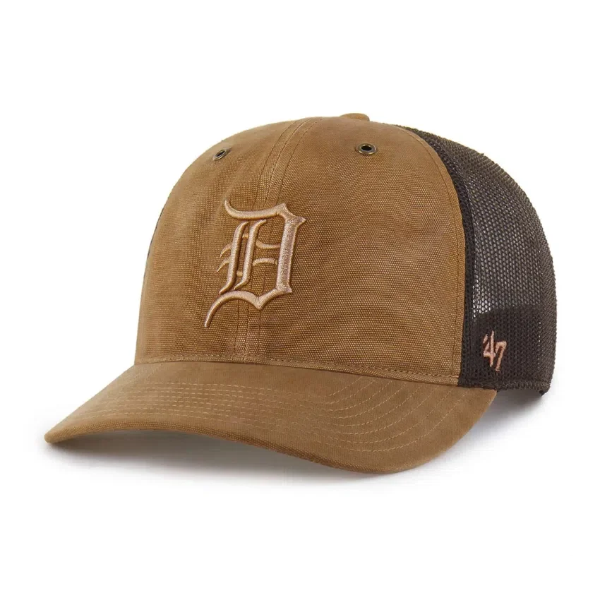 Detroit Tigers '47 Dyed Trucker, lockere Passform