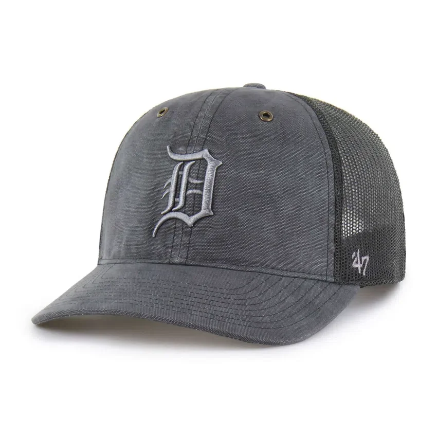 Detroit Tigers '47 Dyed Trucker, lockere Passform