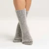 Dicke Crew-Socken aus Wollmischung für Damen