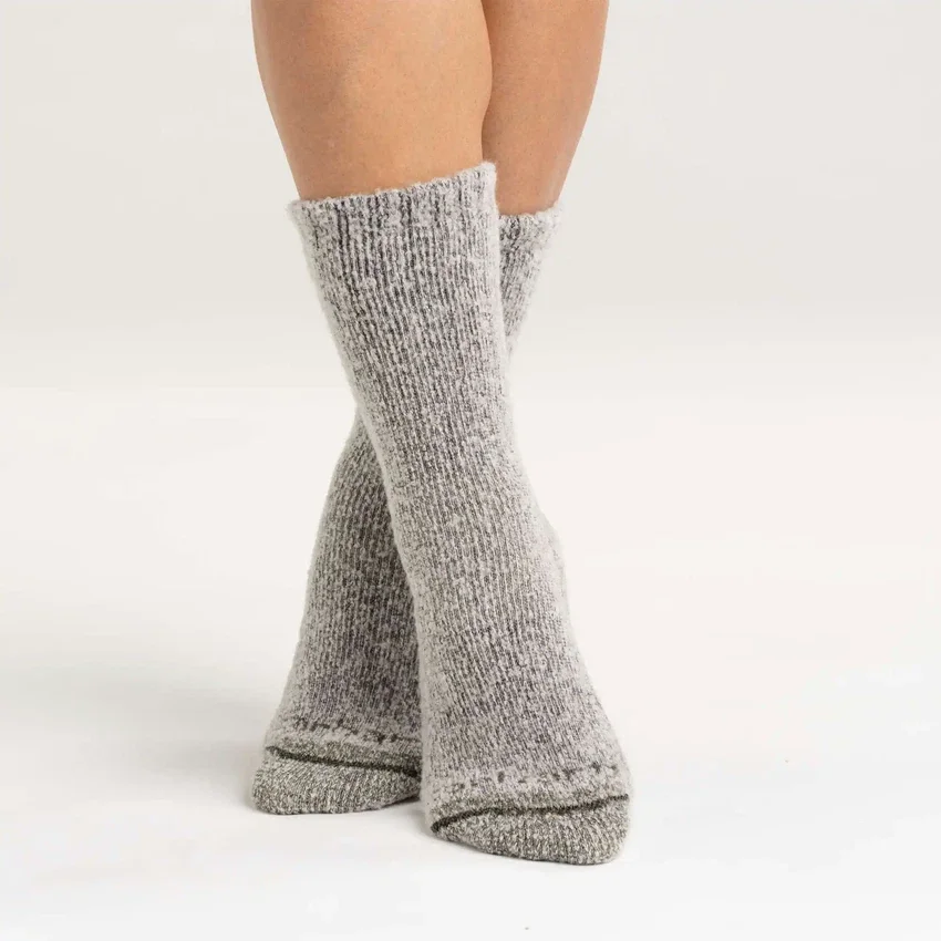 Dicke Crew-Socken aus Wollmischung für Damen
