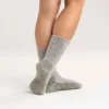 Dicke Crew-Socken aus Wollmischung für Damen