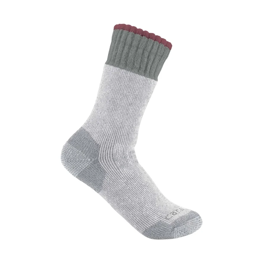 Dicke Stiefelsocken für Damen aus einer Synthetik-Wollmischung