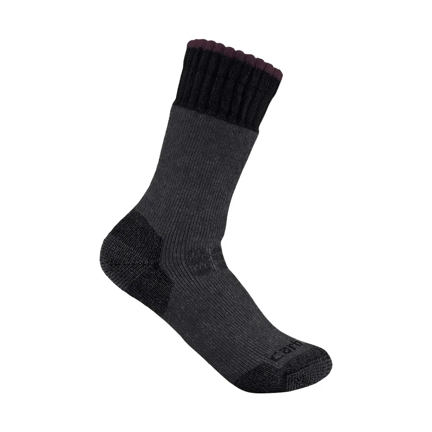 Dicke Stiefelsocken für Damen aus einer Synthetik-Wollmischung
