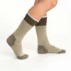 Dicke Stiefelsocken für Damen aus einer Synthetik-Wollmischung