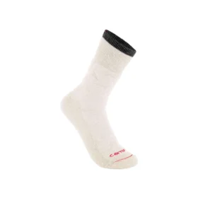 Doppelt gestrickte, schwere Crew-Socken mit Rautenmuster