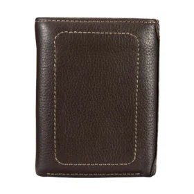 Dreifach-Brieftasche aus Pebble-Leder