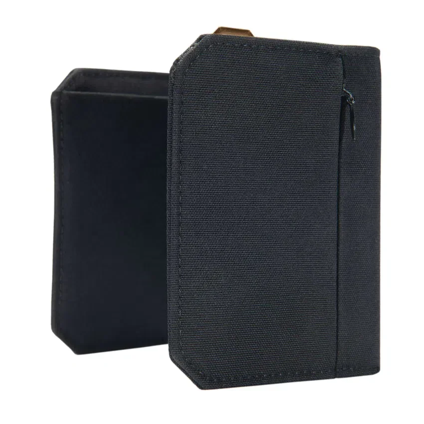 Dreifach gefaltete Brieftasche aus Nylon-Duck