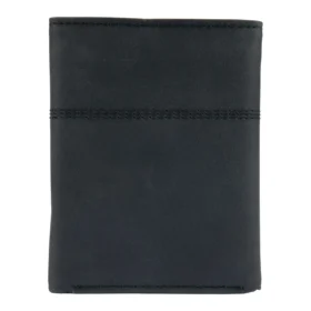 Dreifach gefaltete Brieftasche aus Sattelleder
