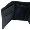 Dreifach gefaltete Brieftasche aus Sattelleder