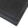 Dreifach vernähte Dreifach-Brieftasche aus Leder