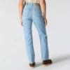 Essential Stretch-Jeans für Damen mit mittlerer Leibhöhe und geradem Bein