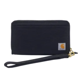 Flache Clutch-Brieftasche aus Nylon-Duck