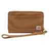 Flache Clutch-Brieftasche aus Nylon-Duck