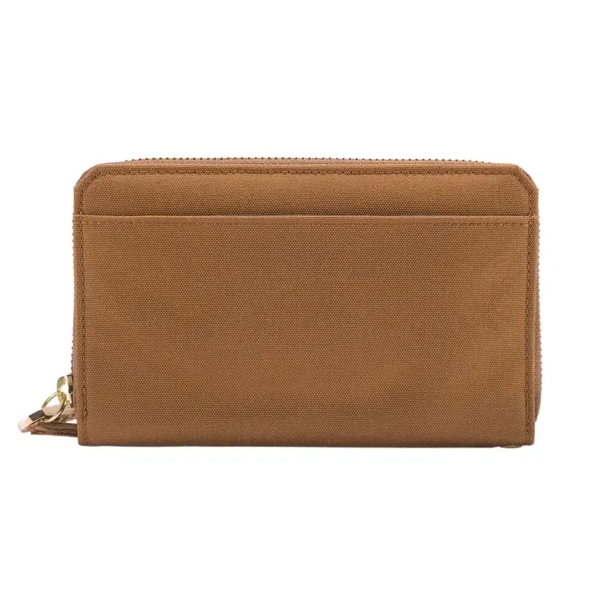 Flache Clutch-Brieftasche aus Nylon-Duck