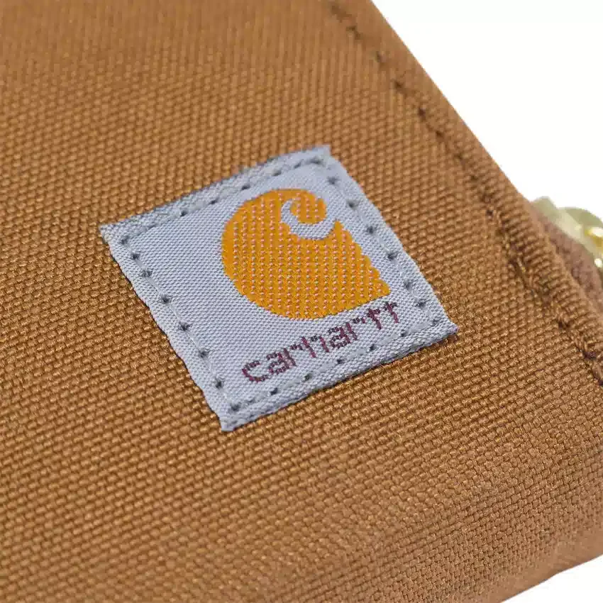Flache Clutch-Brieftasche aus Nylon-Duck