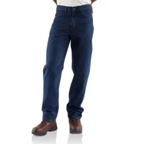 Flammhemmende 5-Pocket-Jeans für Herren in Relaxed-Fit