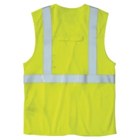 Flammhemmende Hochsichtbarkeits-Sicherheitsweste aus Mesh der Klasse 2 für Herren – Hi-Vis-Westen