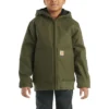 Flanell-Aktivjacke für Jungen mit Steppfutter (Kinder/Jugendliche)