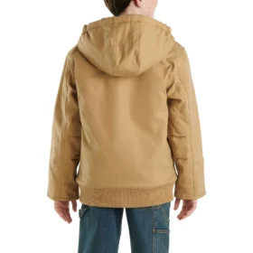 Flanell-Aktivjacke für Jungen mit Steppfutter (Kinder/Jugendliche)