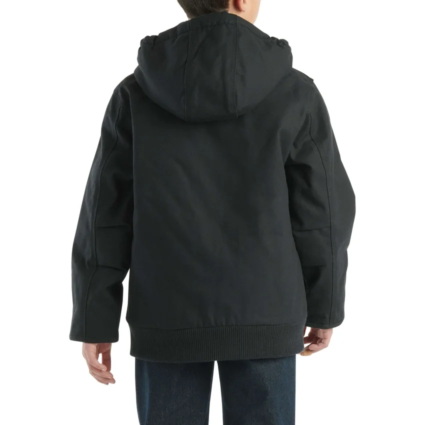 Flanell-Aktivjacke für Jungen mit Steppfutter (Kinder/Jugendliche)