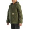 Flanell-Aktivjacke für Jungen mit Steppfutter (Kinder/Jugendliche)