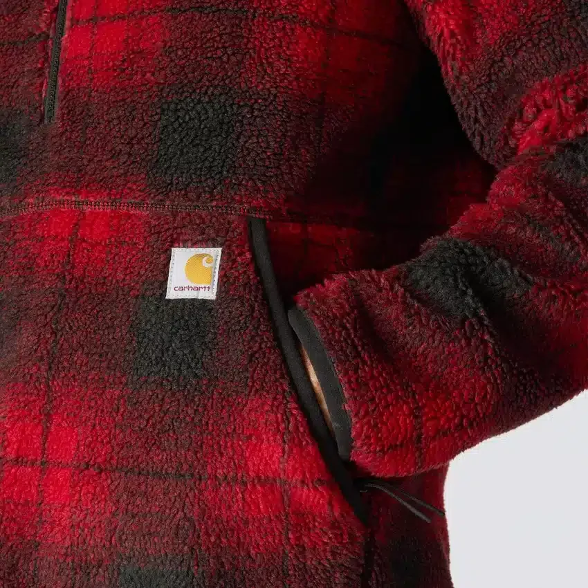 Fleece-Pullover in lockerer Passform – Wärmewert 2