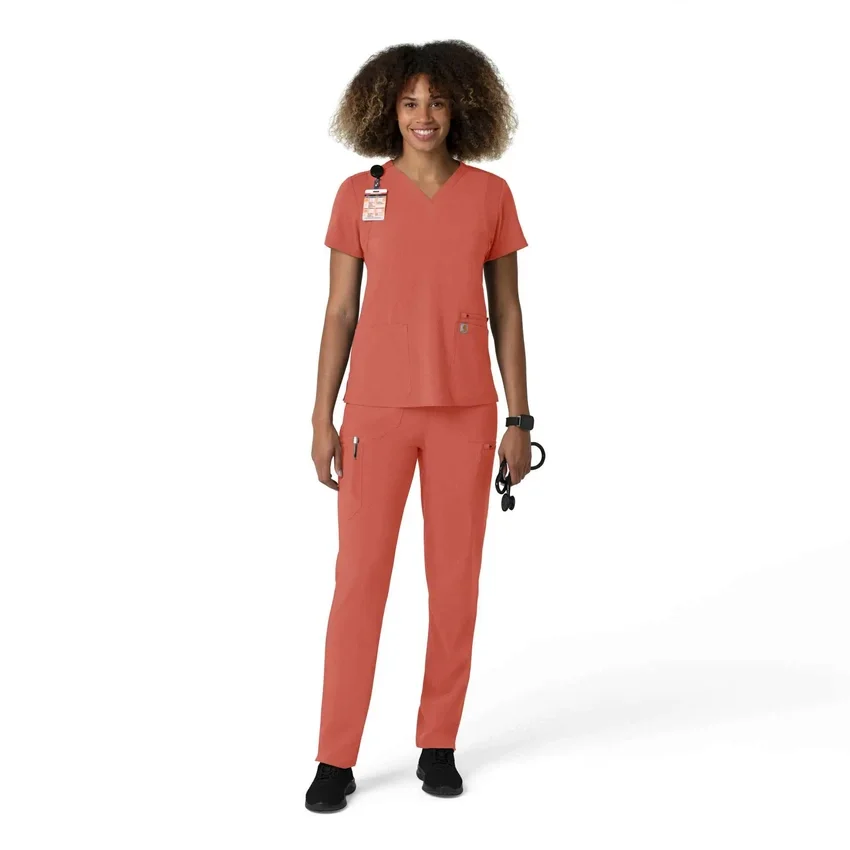 Force Cross-Flex Cargo-OP-Hose für Damen mit geradem Bein