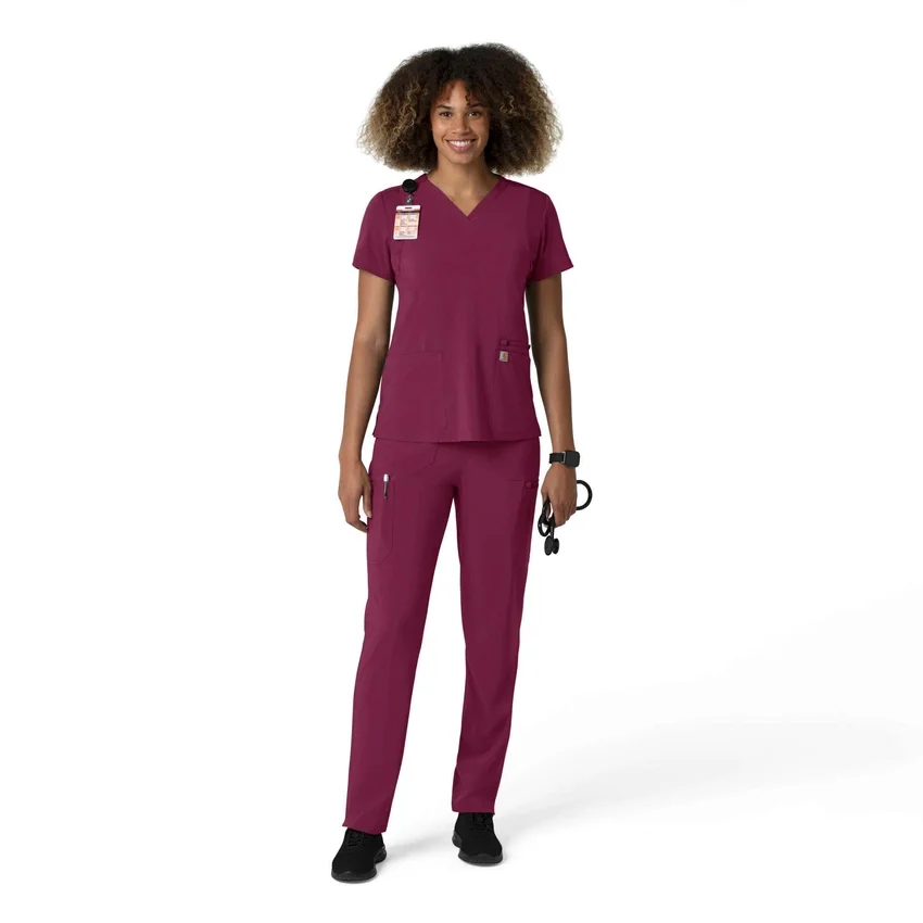 Force Cross-Flex Cargo-OP-Hose für Damen mit geradem Bein