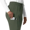 Force Cross-Flex Cargo-OP-Hose für Damen mit geradem Bein