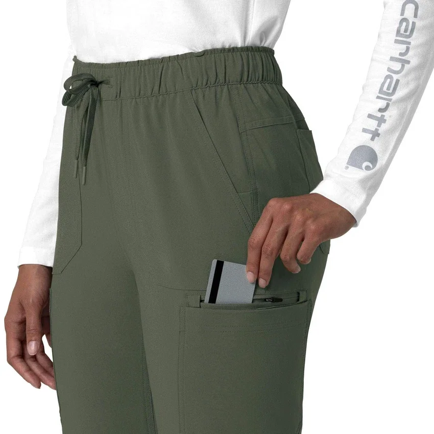 Force Cross-Flex Cargo-OP-Hose für Damen mit geradem Bein