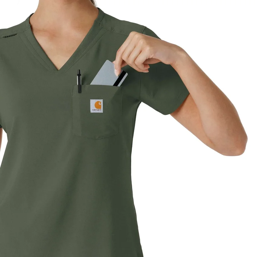 Force Cross-Flex Einsteck-Scrub-Oberteil für Damen