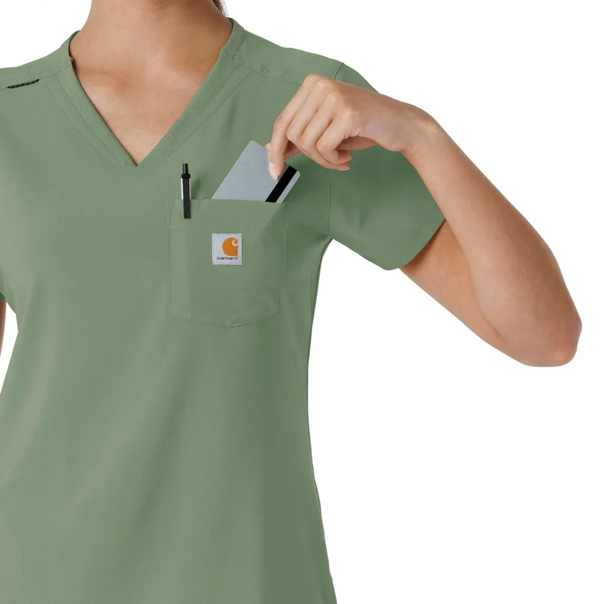 Force Cross-Flex Einsteck-Scrub-Oberteil für Damen