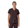 Force Cross-Flex Flex-Panel-Scrub-Oberteil mit V-Ausschnitt für Damen