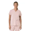Force Cross-Flex Flex-Panel-Scrub-Oberteil mit V-Ausschnitt für Damen