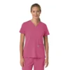 Force Cross-Flex Flex-Panel-Scrub-Oberteil mit V-Ausschnitt für Damen