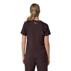 Force Cross-Flex Flex-Panel-Scrub-Oberteil mit V-Ausschnitt für Damen