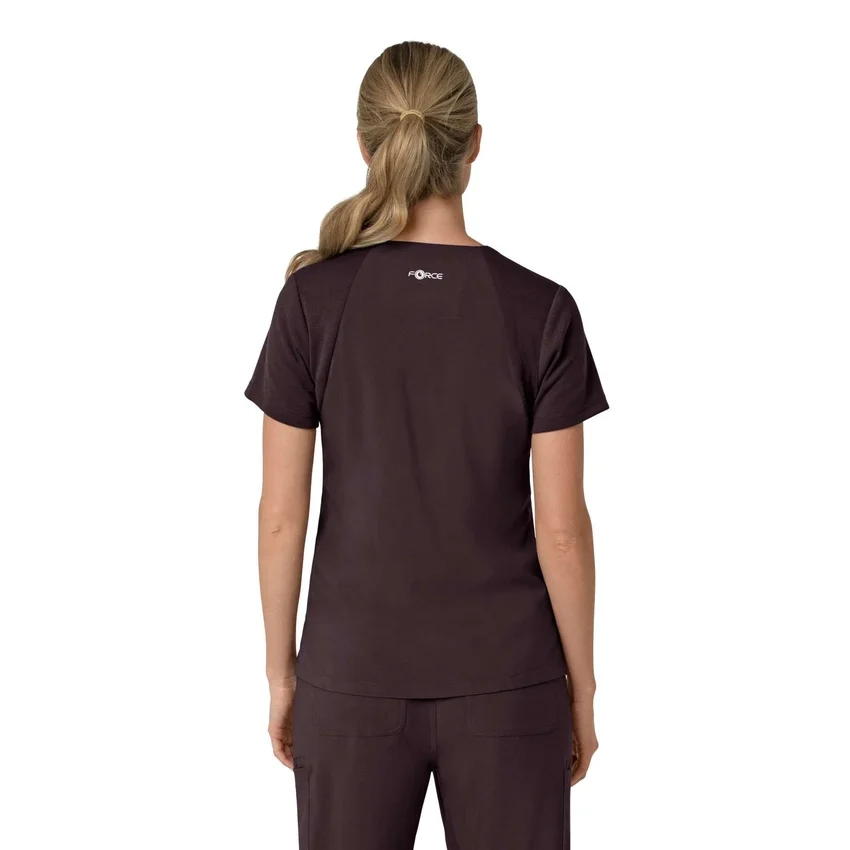 Force Cross-Flex Flex-Panel-Scrub-Oberteil mit V-Ausschnitt für Damen