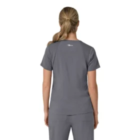 Force Cross-Flex Flex-Panel-Scrub-Oberteil mit V-Ausschnitt für Damen